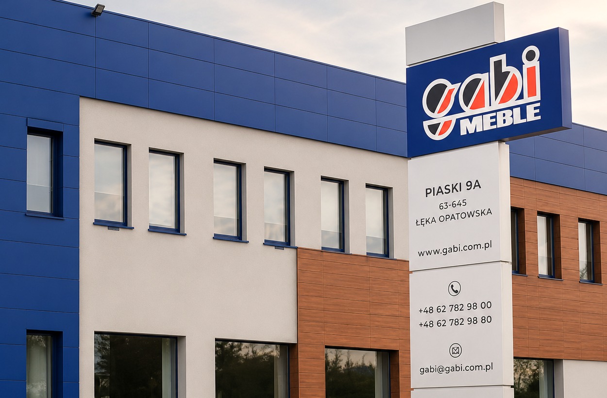 Siedziba GABI MEBLE w Piaskach